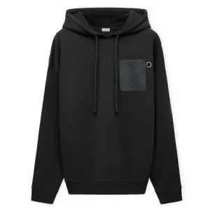 RELAXED FIT HOODIE / BLACK