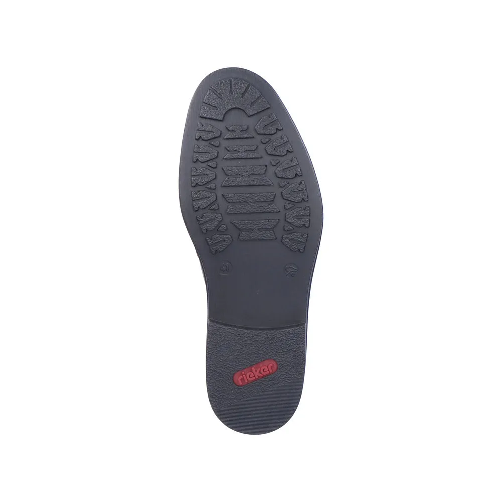 Rieker Mens Slip On shoe Black