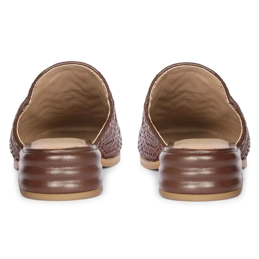 Saint Izaan Mahogany Leather Handcrafted Moccasins