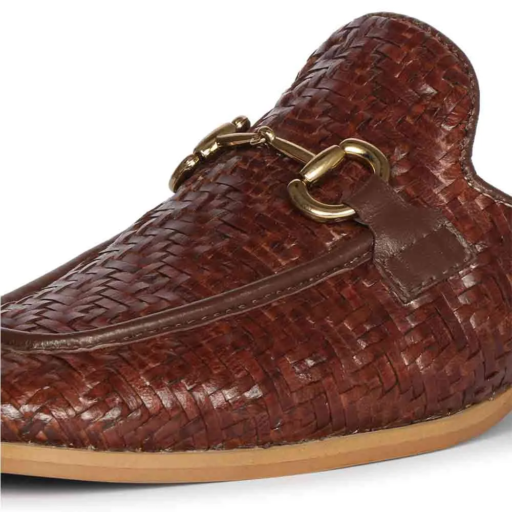 Saint Izaan Mahogany Leather Handcrafted Moccasins