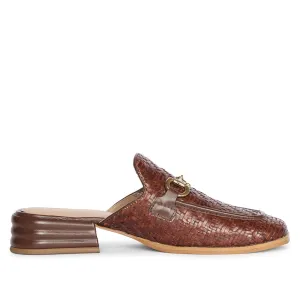 Saint Izaan Mahogany Leather Handcrafted Moccasins