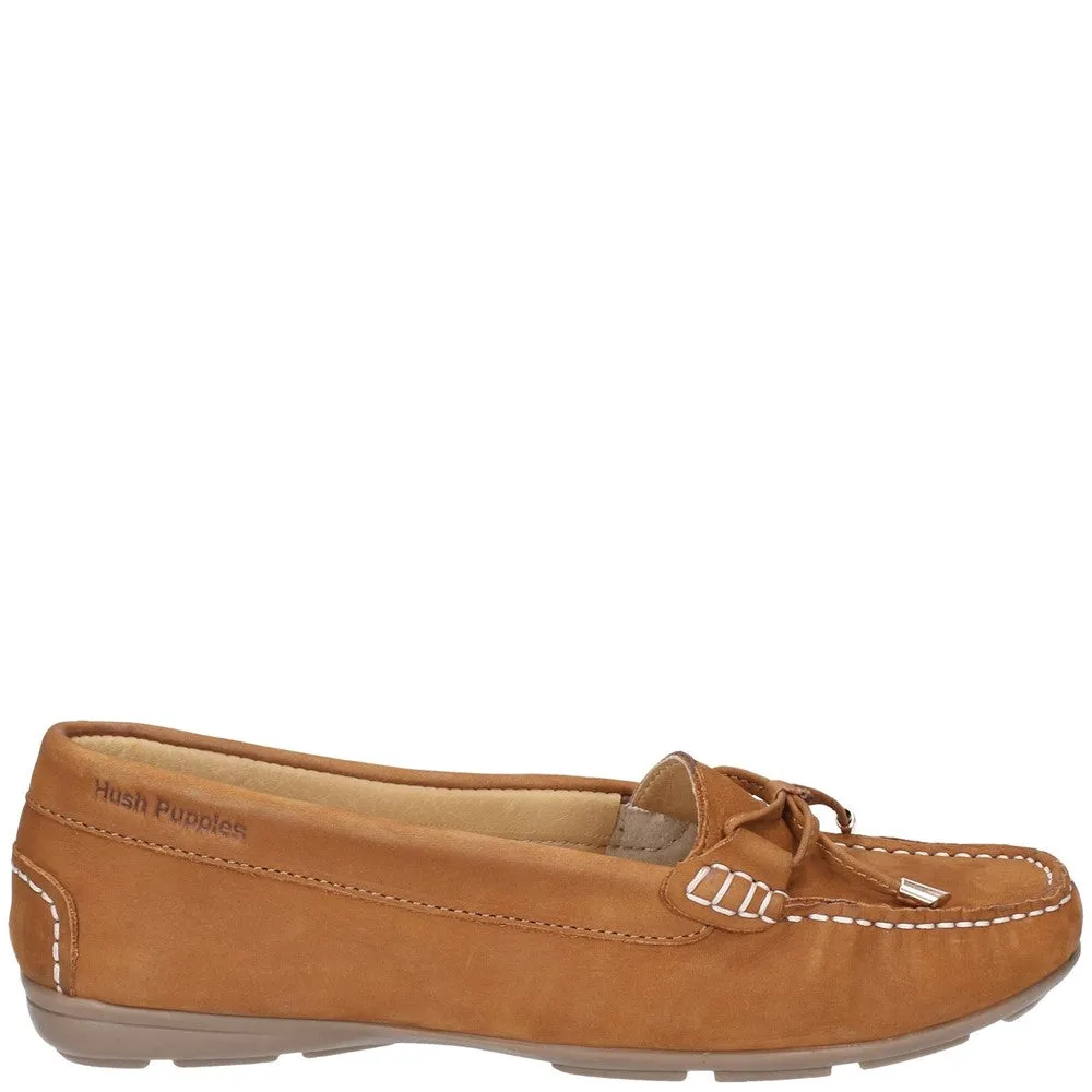 Tan Maggie Slip-On Toggle Shoes