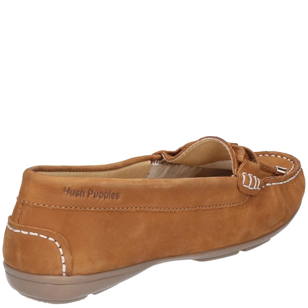 Tan Maggie Slip-On Toggle Shoes