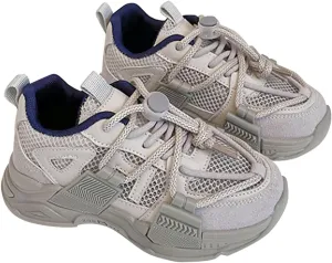 Toddler Boys Girls Sneakers Kids Lightweight Tennis Shoes Breathable Running Sport Athletic Sneakers Walking Shoes