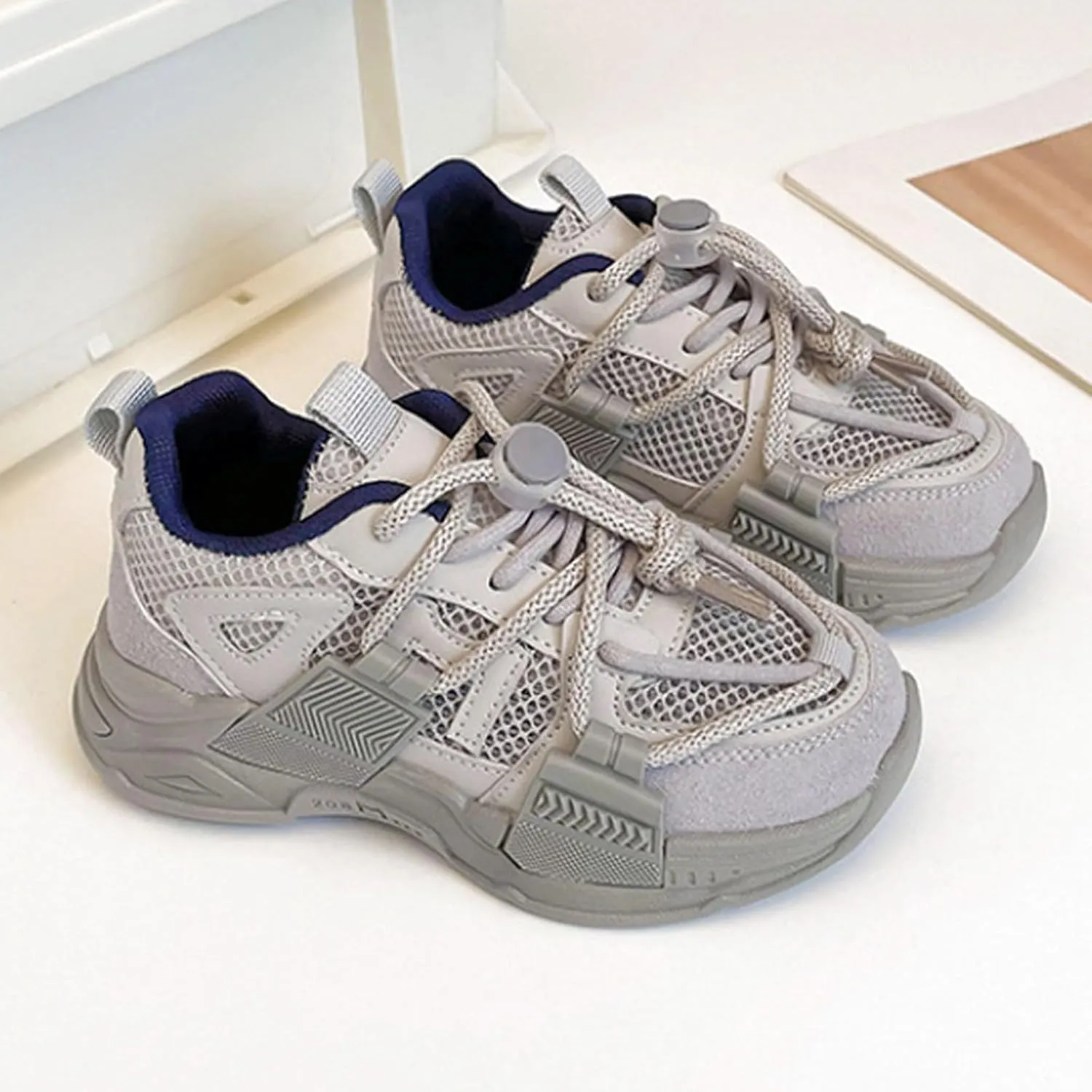 Toddler Boys Girls Sneakers Kids Lightweight Tennis Shoes Breathable Running Sport Athletic Sneakers Walking Shoes