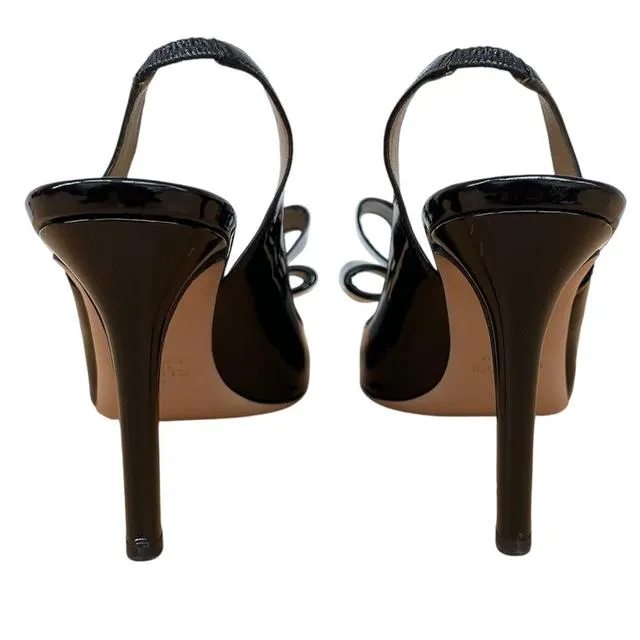 Valentino Patent Leather Slingback High Heels UK 6.5