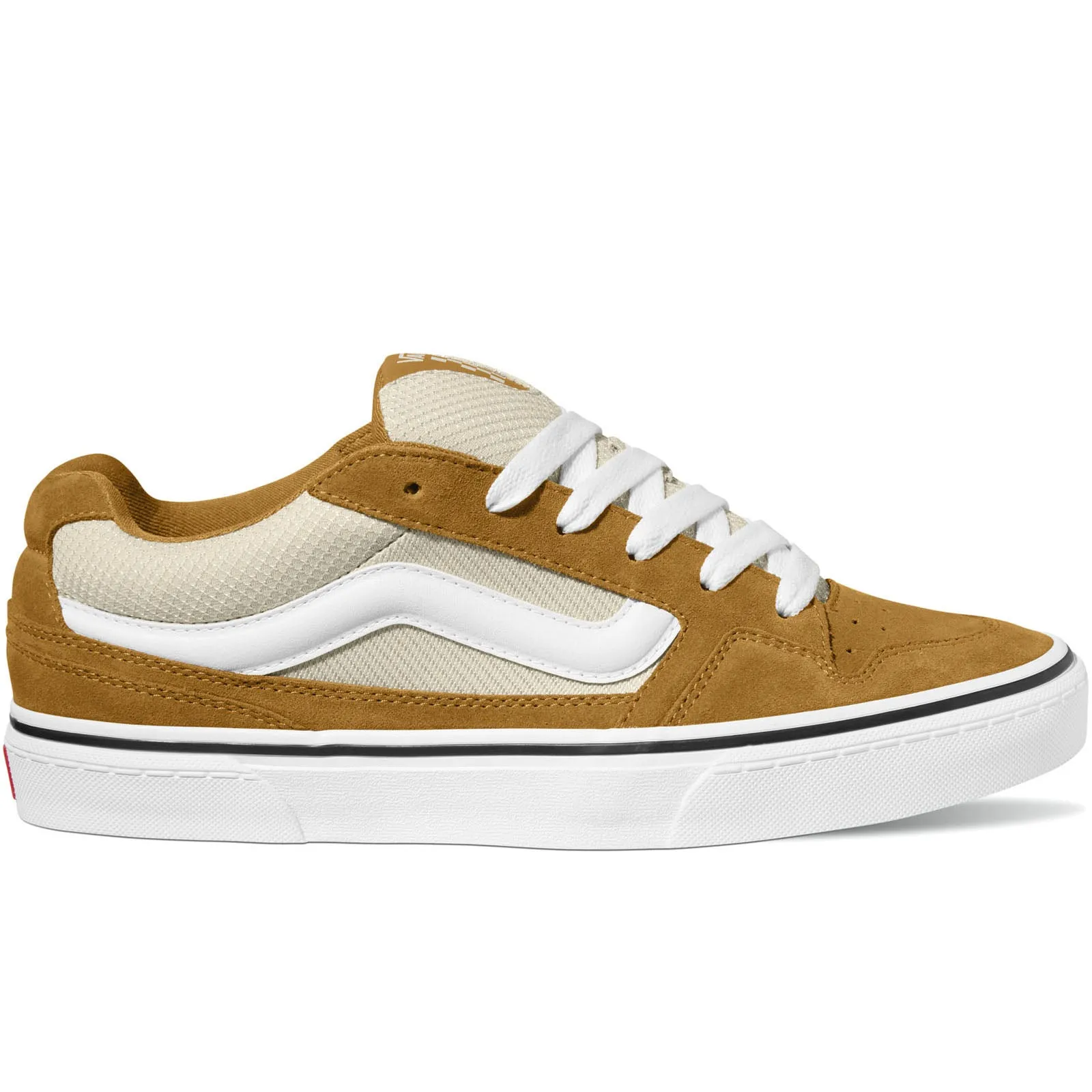 Vans Mens Caldrone Low Rise Lace Up Suede Trainers Shoes