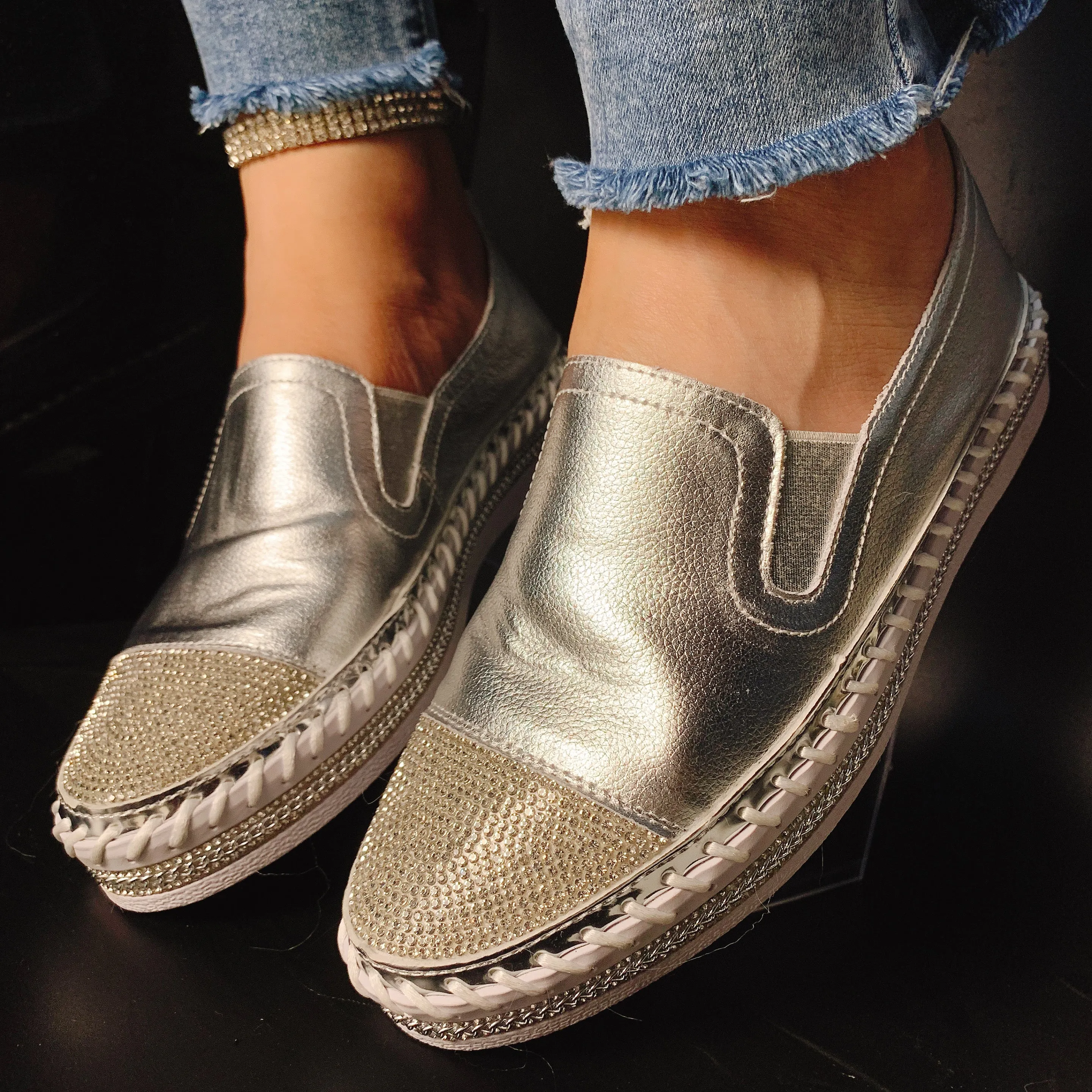 Woman Leather Moccasins