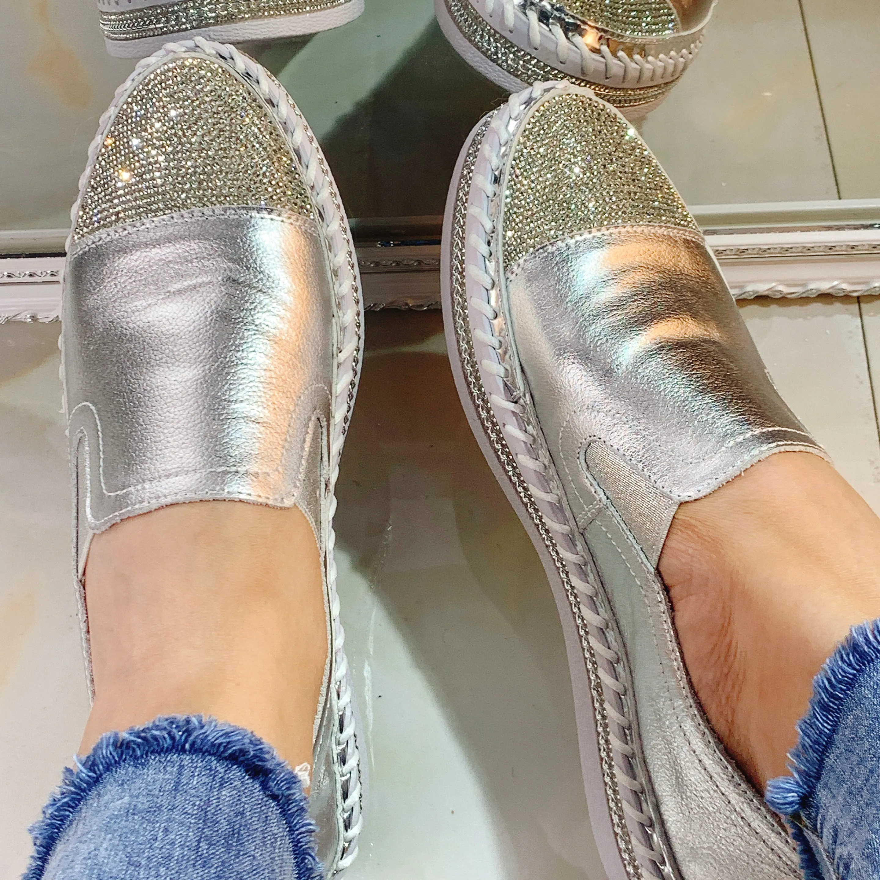 Woman Leather Moccasins