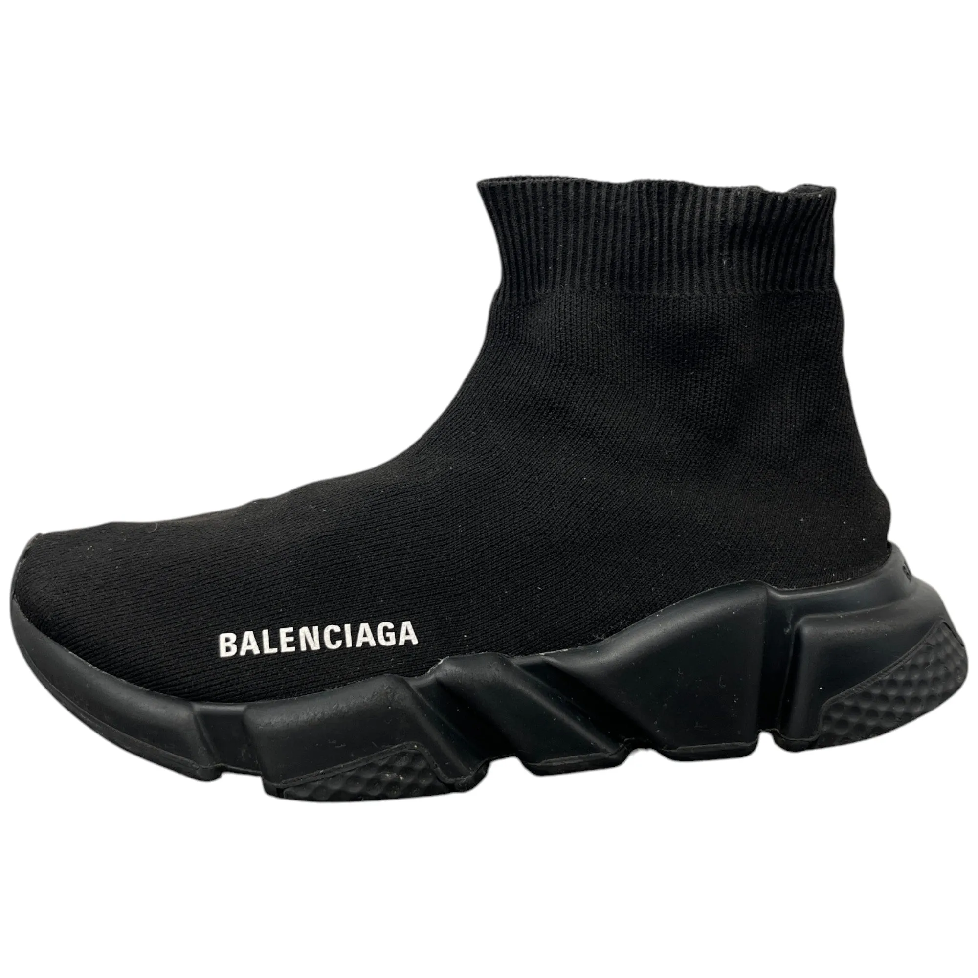 Women's Speed Sock High Trainers Black Size EU 38 / UK 5