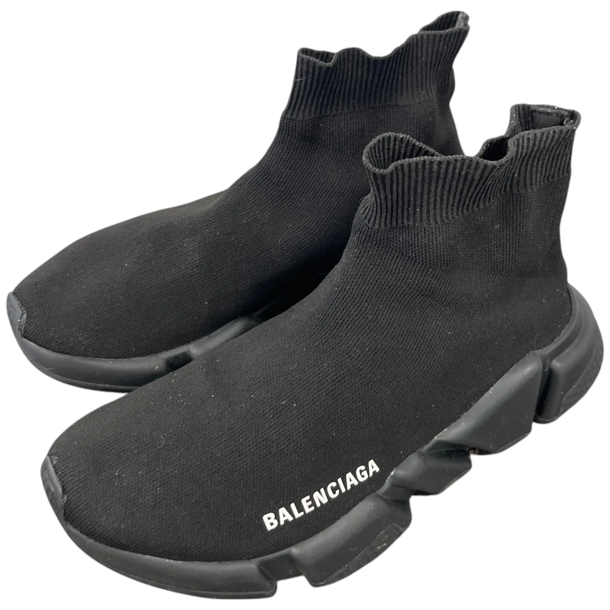 Women's Speed Sock High Trainers Black Size EU 38 / UK 5