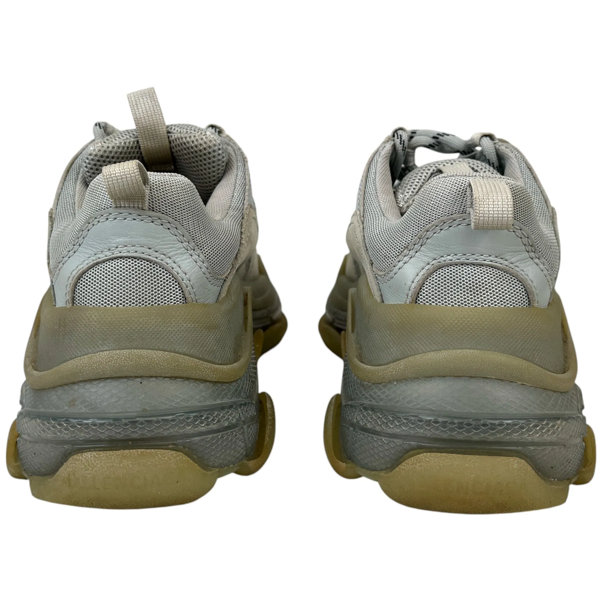 Women's Triple S Low Trainers Grey Size EU 36 / UK 3