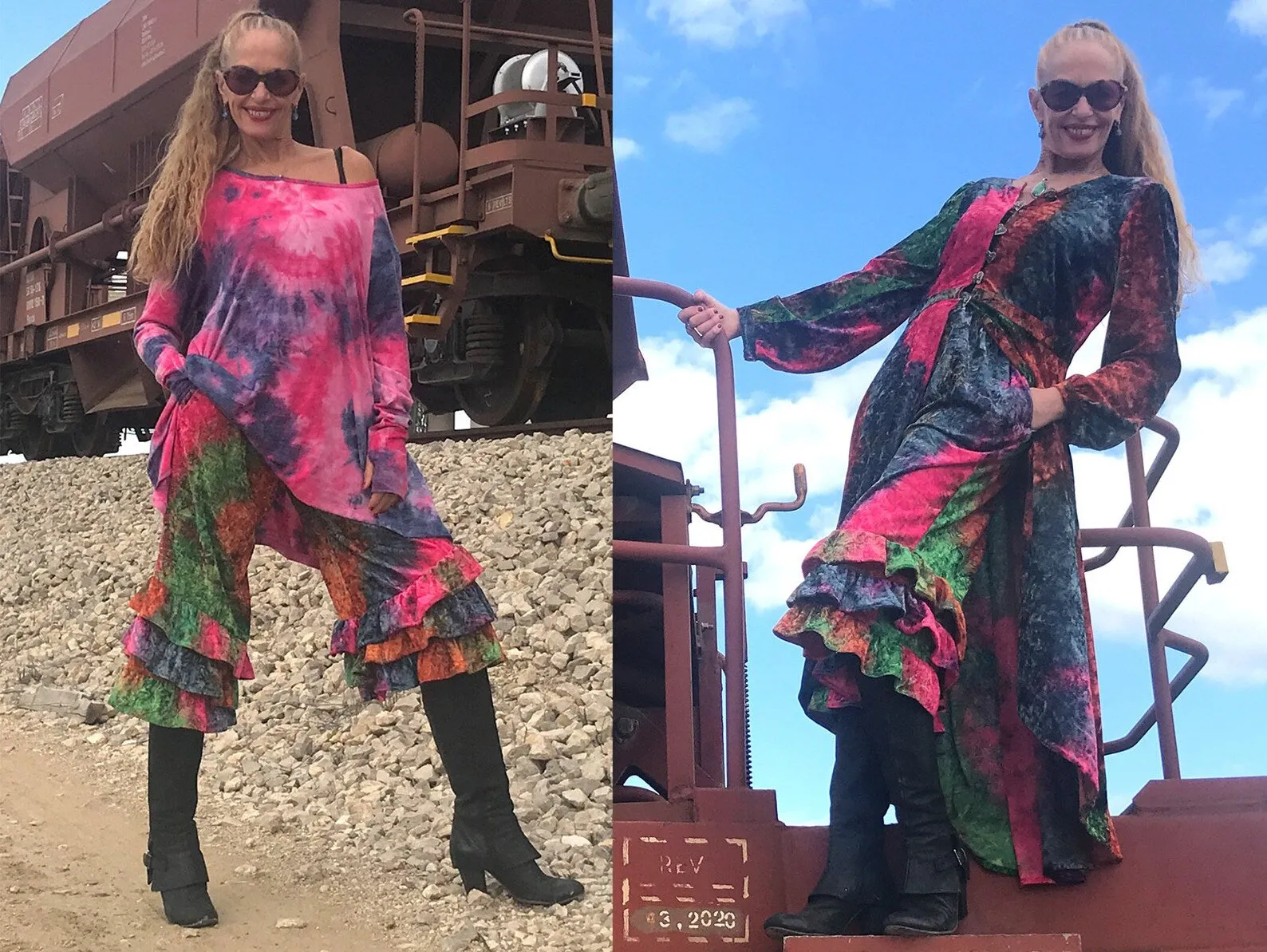 WOODSTOCK Crushed Velvet Bloomer PantalOOnies