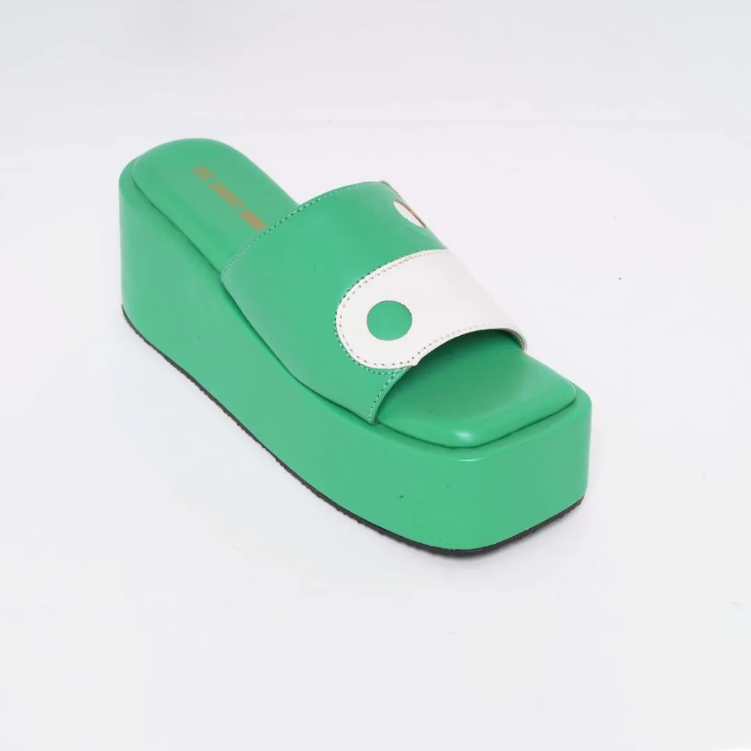 Yin Yang Platforms - Jade Green